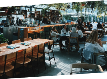 restaurant hall